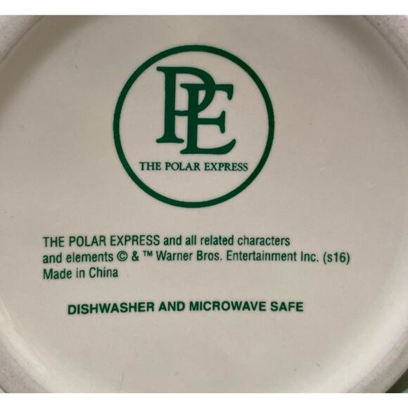 Warner Brothers Set of 2 Polar Express Cocoa Mugs - Picture 6 of 7